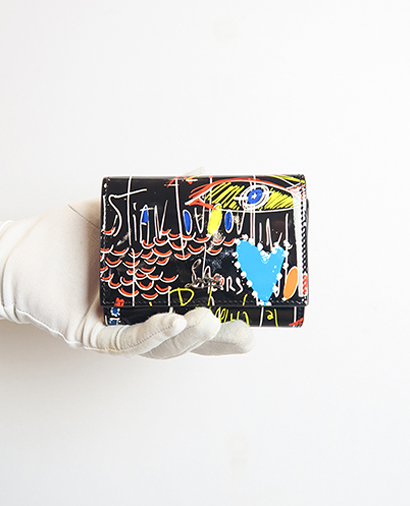 Christian Louboutin Boudoir Wallet, &pound;95, Accessories, Patent Leather, Front view